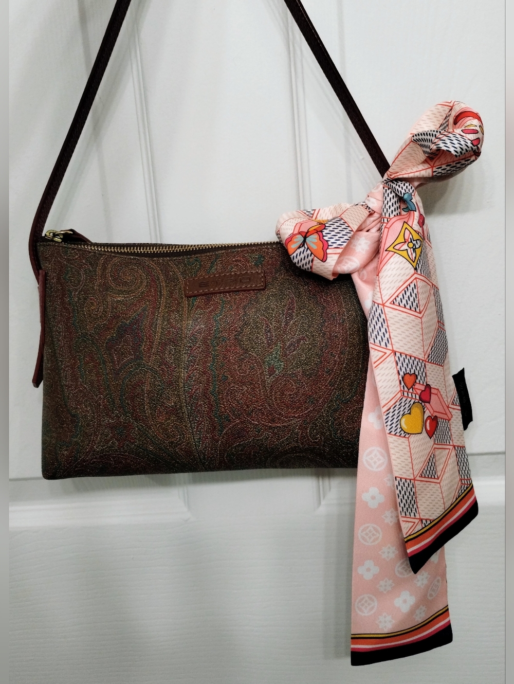 Etro Milano Crossbody Bag EUC - Picture 2 of 13